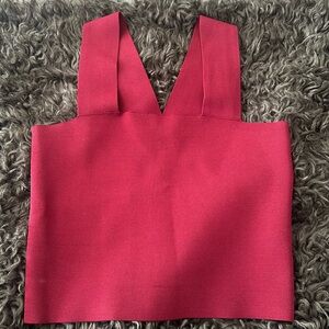 A.L.C.
Square Neckline Sleeveless Crop Top